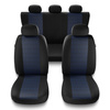 Universal Sitzbezüge Auto für Peugeot 308 I, II, III (2007-....) - Autositzbezüge Schonbezüge für Autositze - PF-BL