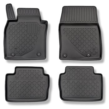 TPE Fußmatten Auto für Mazda 3 IV BP Hatchback, Limousine (03.2019-....) - schwa