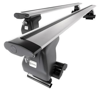 Aluminium-Dachträger für Daewoo Musso (2000-2005) - silbern Dachträger Dachgepäc