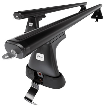 Aluminium-Dachträger für Renault Clio mk IV (2013-2019) - schwarz Dachträger Dac