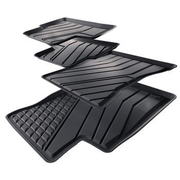 TPE Fußmatten Auto für Mercedes-Benz GLA H247 SUV (2019-....) - schwarz Automatt