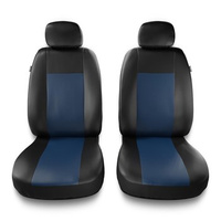 Universal Sitzbezüge Auto für Lancia Ypsilon I, II, III, IV (1995-....) - Vordersitze Autositzbezüge Schonbezüge - 2CM-BL