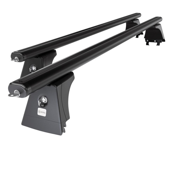 Aluminium-Dachträger für Skoda Octavia mk I (2004-2010) - schwarz Dachträger Dachgepäckträger - Montagepunkte