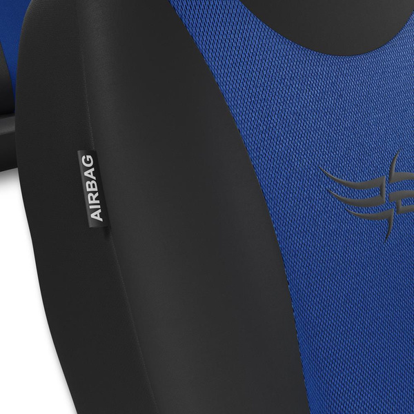 Universal Sitzbezüge Auto für Peugeot 308 I, II, III (2007-....) - Autositzbezüge Schonbezüge für Autositze - TR-BL