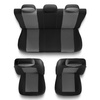 Universal Sitzbezüge Auto für Mazda 2 I, II, III, IV (2003-....) - Autositzbezüge Schonbezüge für Autositze - S-G2
