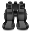 Universal Sitzbezüge Auto für Peugeot 308 I, II, III (2007-....) - Autositzbezüge Schonbezüge für Autositze - EXL-2