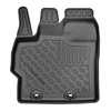 TPE Fußmatten Auto für Mazda 2 IV Hatchback (03.2022-....) - schwarz Automatten Autoteppiche