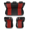Universal Sitzbezüge Auto für Peugeot 207 (2006-2013) - Autositzbezüge Schonbezüge für Autositze - XL-RD