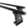 Aluminium-Dachträger für BMW 7er G11 (2015-2022) - schwarz Dachträger Dachgepäckträger - Montagepunkte
