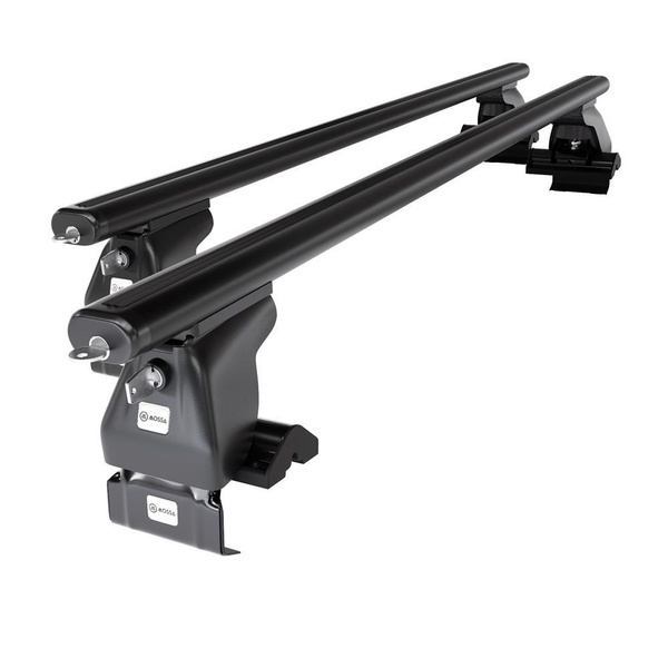 Aluminium-Dachträger für Audi A8 D3 (2003-2010) - schwarz Dachträger Dachgepäckträger - ohne Montagelemente