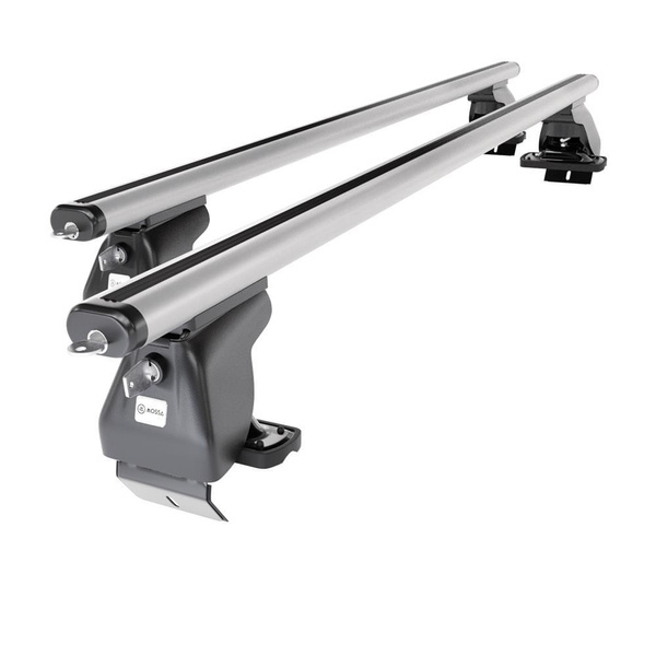 Aluminium-Dachträger für Volvo C40 (2022-....) - silbern Dachträger Dachgepäckträger - ohne Montagelemente