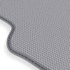 Fußmatten Auto für Alfa Romeo 147 Hatchback (2000-2010) - Premium Velours graue Automatten Autoteppiche