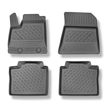 TPE Fußmatten Auto für Renault Rafale SUV (10.2024-....) - schwarz Automatten Au