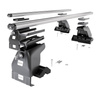 Aluminium-Dachträger für Lexus IS mk II (2005-2012) - silbern Dachträger Dachgepäckträger - ohne Montagelemente
