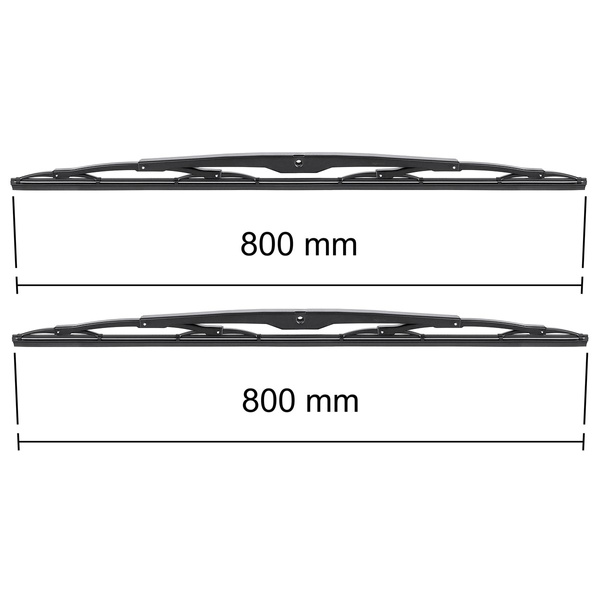 Vordere Scheibenwischer für Jelcz Vecto M125M4 Reisebus (2003-2006) - Wischerblätter Standard
