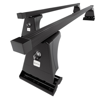 Stahl-Dachträger für Citroen C6 (2005-2012) - schwarz Dachträger Dachgepäckträge