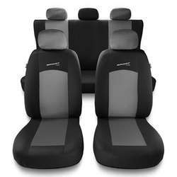 Universal Sitzbezüge Auto für Audi A3 8L, 8P, 8V, 8Y (1996-....) - Autositzbezüge Schonbezüge für Autositze - S-G2