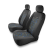 Universal Sitzbezüge Auto für Audi A4 B5, B6, B7, B8, B9 (1995-2024) - Vordersitze Autositzbezüge Schonbezüge - 2UNE-BL