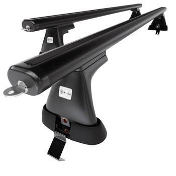 Aluminium-Dachträger für Skoda Fabia mk III (2015-2021) - schwarz Dachträger Dac