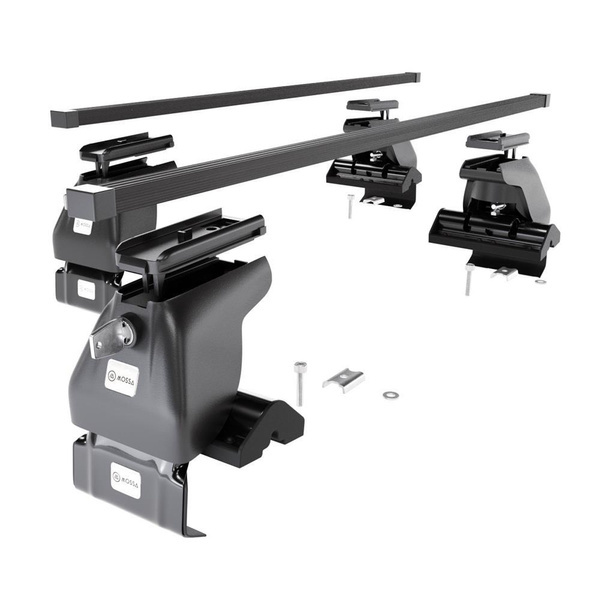 Stahl-Dachträger für Audi A8 D3 (2003-2010) - schwarz Dachträger Dachgepäckträger - ohne Montagelemente