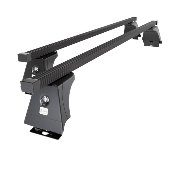 Stahl-Dachträger für Citroen Jumper I (1996-2005) - schwarz Dachträger Dachgepäckträger - Montagepunkte