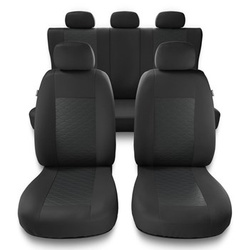 Universal Sitzbezüge Auto für Alfa Romeo 147 (2000-2010) - Autositzbezüge Schonbezüge für Autositze - MD-6