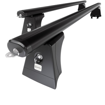 Aluminium-Dachträger für Opel Meriva A (2003-2009) - schwarz Dachträger Dachgepä