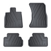 TPE Fußmatten Auto für Audi Q5 II SUV, Sportback (2017-....) - schwarz Automatten Autoteppiche