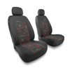 Universal Sitzbezüge Auto für Chevrolet Rezzo (2004-2008) - Autositzbezüge Schonbezüge für Autositze - 2UNE-RD