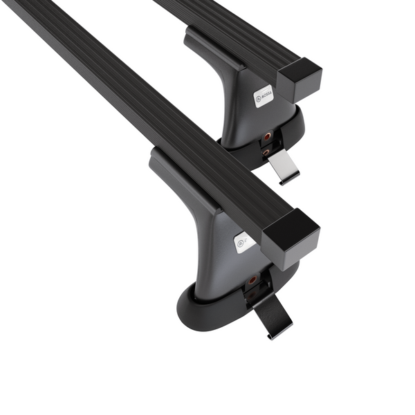 Stahl-Dachträger für Citroen Xsara Picasso (2000-2006) - schwarz Dachträger Dachgepäckträger - Montagepunkte