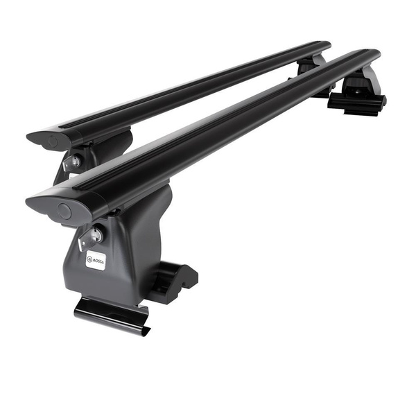 Aluminium-Dachträger für Nissan Terrano R20 mk II (1993-2002) - schwarz Dachträger Dachgepäckträger - ohne Montagelemente