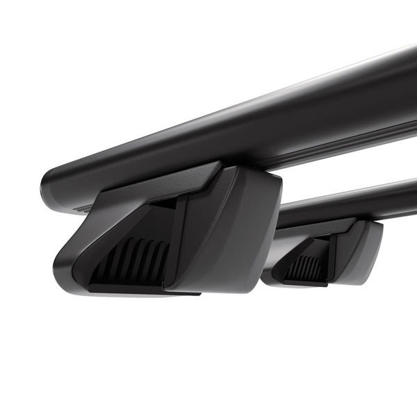 Aluminium-Dachträger für Peugeot 2008 (2013-2019) - schwarz Dachträger Dachgepäckträger - reling