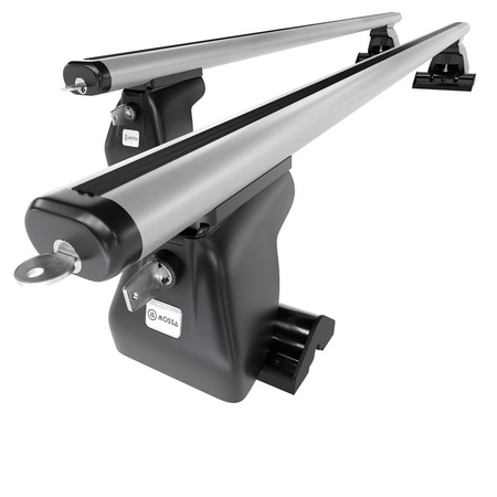 Aluminium-Dachträger für Mercedes-Benz Vito W639 (2003-2014) - silbern Dachträger Dachgepäckträger - T-profil