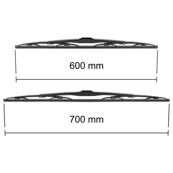 Vordere Scheibenwischer für Ford Transit V Van (2000-2006) - Wischerblätter Standard