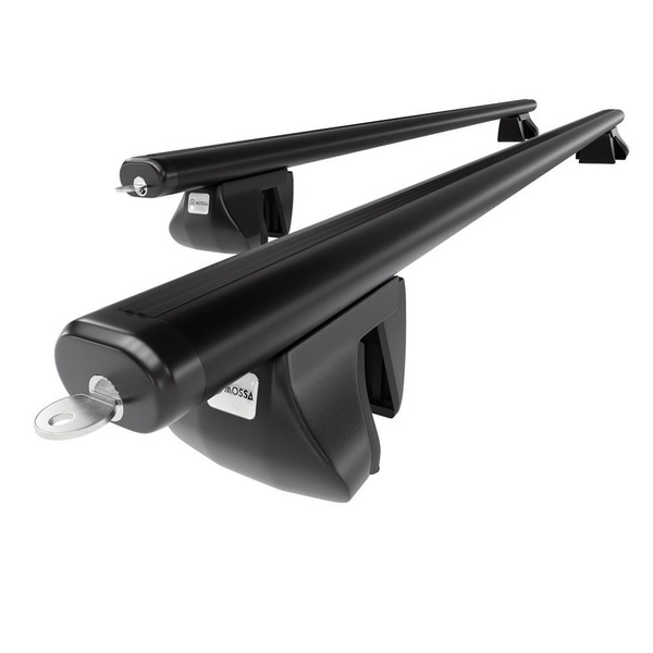 Aluminium-Dachträger für Lexus IS mk I (1999-2004) - schwarz Dachträger Dachgepäckträger - reling