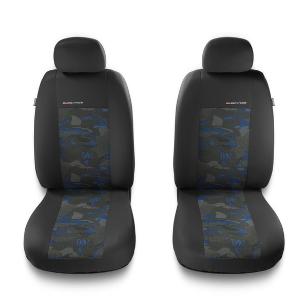 Universal Sitzbezüge Auto für Toyota Proace I, II (2013-....) - Autositzbezüge Schonbezüge für Autositze - 2UNE-BL