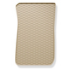 Gummifußmatten Auto für BMW 3er E90, E91 (2004-2013) - Gummimatten Gummi Fußmatten - beige