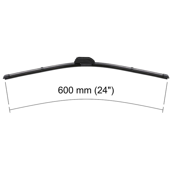 Vorderer Scheibenwischer für Mercedes-Benz C Klasse W202 Kombi, Limousine (03.1993-02.2001) - Wischerblätt Flach