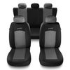 Universal Sitzbezüge Auto für Mazda 2 I, II, III, IV (2003-....) - Autositzbezüge Schonbezüge für Autositze - S-G2