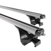 Aluminium-Dachträger für Lexus RX mk IV (2016-2022) - silbern Dachträger Dachgepäckträger - integrierte Relinge