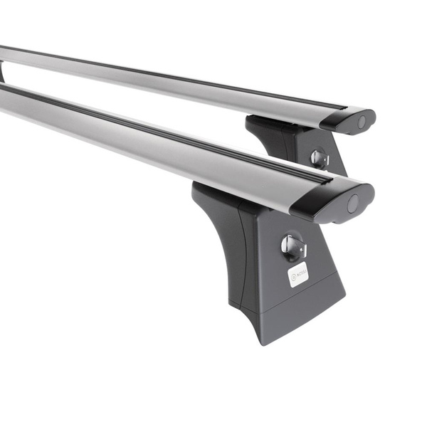 Aluminium-Dachträger für Toyota RAV4 V (2019-....) - silbern Dachträger Dachgepäckträger - integrierte Relinge