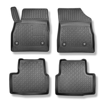 TPE Fußmatten Auto für Opel Astra K Sports Tourer (04.2016-....) - schwarz Autom