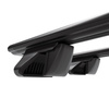 Aluminium-Dachträger für Lexus IS mk I (1999-2004) - schwarz Dachträger Dachgepäckträger - reling