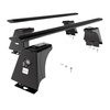 Aluminium-Dachträger für Peugeot Boxer III (2014-....) - schwarz Dachträger Dachgepäckträger - Montagepunkte