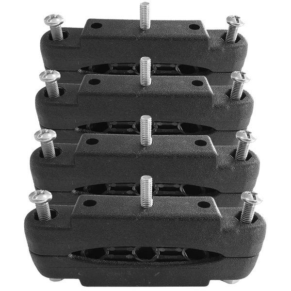 Adapter für breite Balken ohne T-Profil - 4 Stück