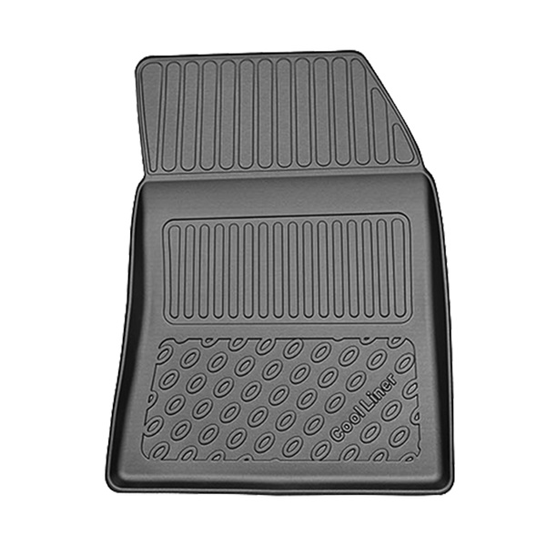 TPE Fußmatten Auto für Peugeot 408 Hybrid Crossover (02.2023-....) - schwarz Automatten Autoteppiche