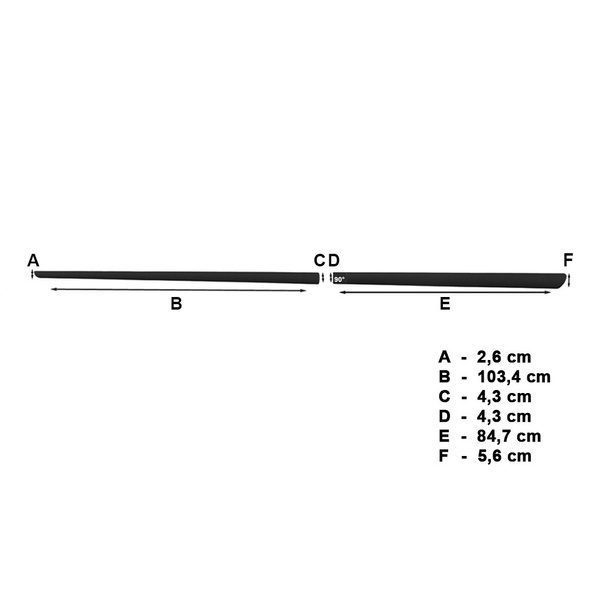 Schwarze Auto Seitenschutzleisten Nissan Qashqai +2 Crossover (2009-2013)