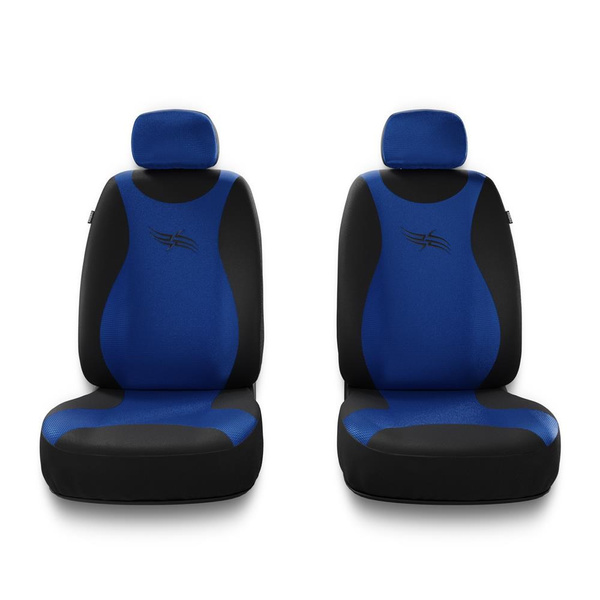 Universal Sitzbezüge Auto für Fiat Stilo (2001-2007) - Autositzbezüge Schonbezüge für Autositze - TR-BL