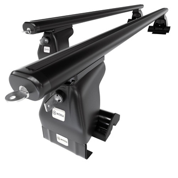 Aluminium-Dachträger für Kia Cerato mk I (2004-2009) - schwarz Dachträger Dachge