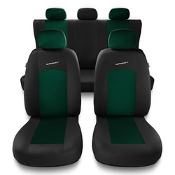 Universal Sitzbezüge Auto für Alfa Romeo Giulietta (2010-2020) - Autositzbezüge Schonbezüge für Autositze - S-GR